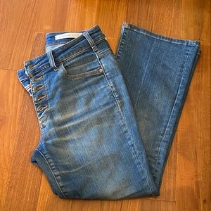 Pilcro High Rise Flair Jeans